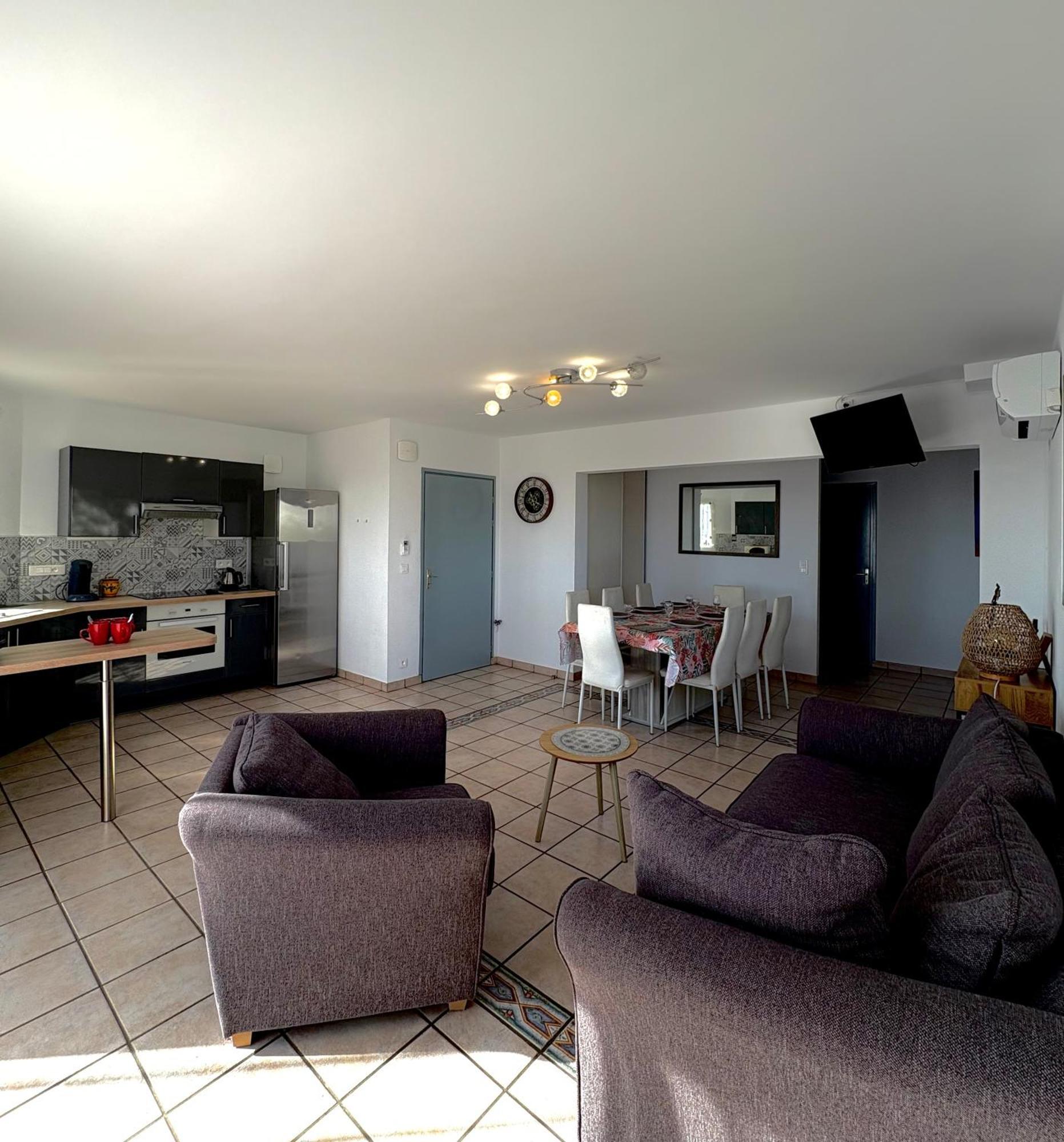 Appartement 7 personnes face mer 7BLION37 Le Barcarès Extérieur photo