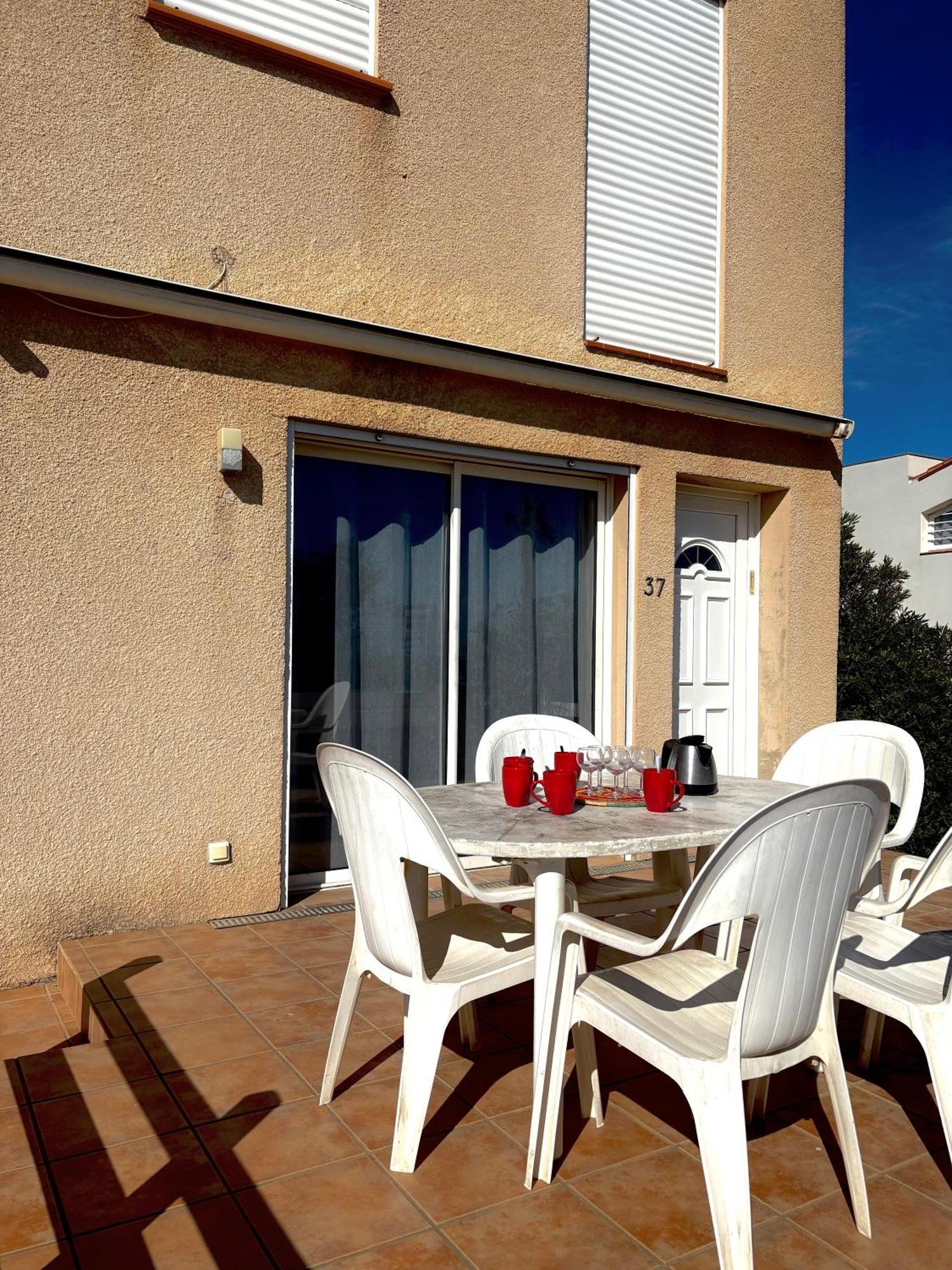 Appartement 7 personnes face mer 7BLION37 Le Barcarès Extérieur photo